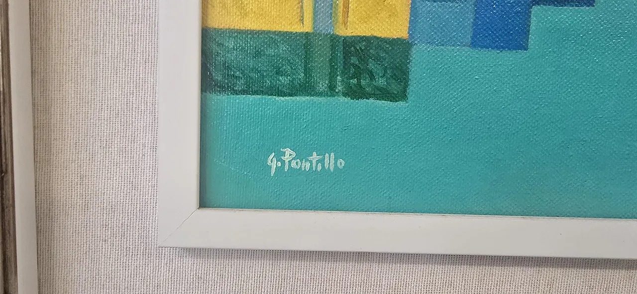 The Treasure of Siphnos, material painting with relief, 1990s 3