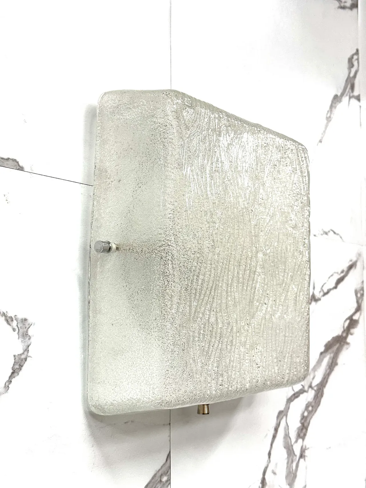 Glass sconce attributable to Kalmar, 1930s 1