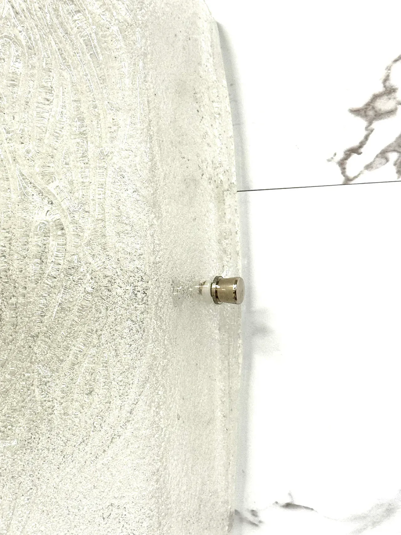 Glass sconce attributable to Kalmar, 1930s 2