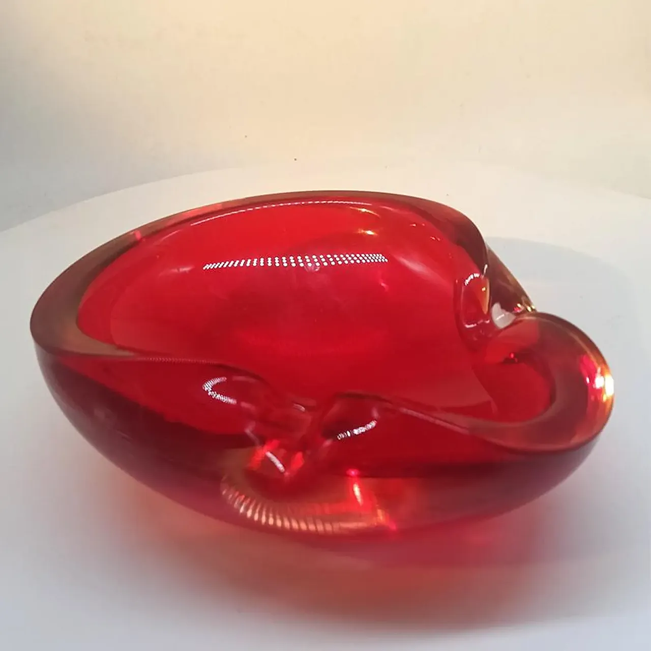 Posacenere in vetro di Murano, anni '60 1