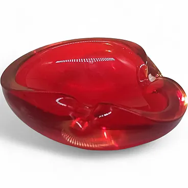 Posacenere in vetro di Murano, anni '60