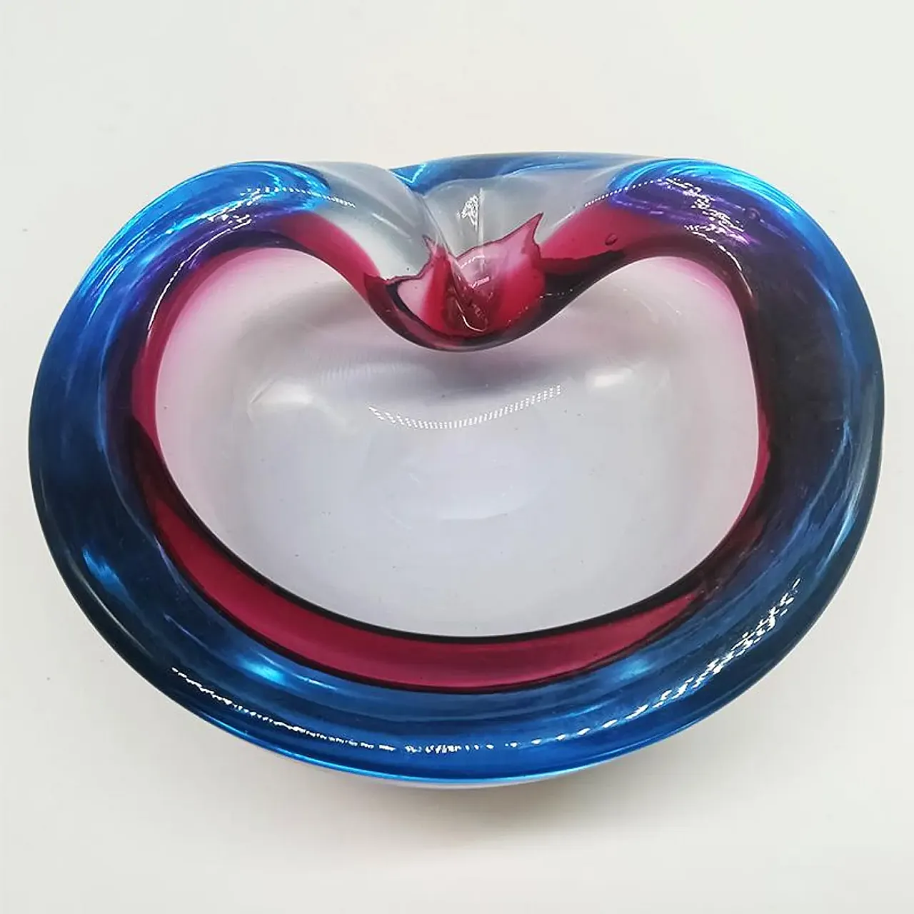 Posacenere in vetro di Murano di Flavio Poli per Seguso, anni '60 4