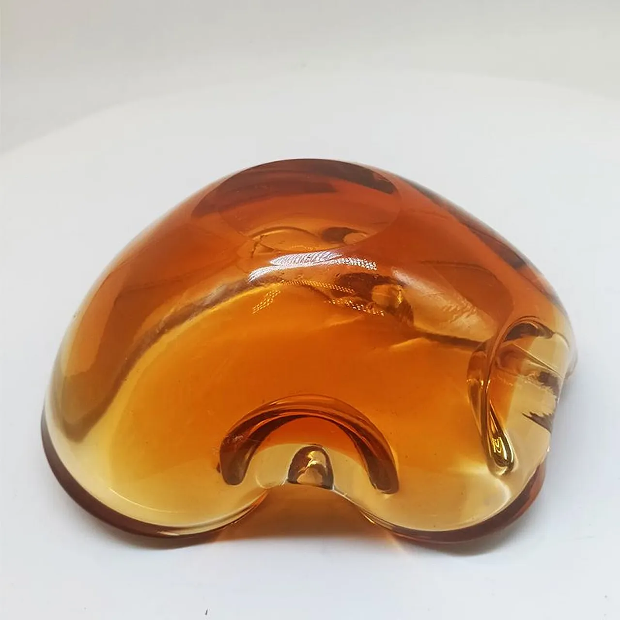 Posacenere in vetro di Murano di Flavio Poli per Seguso, anni '60 4