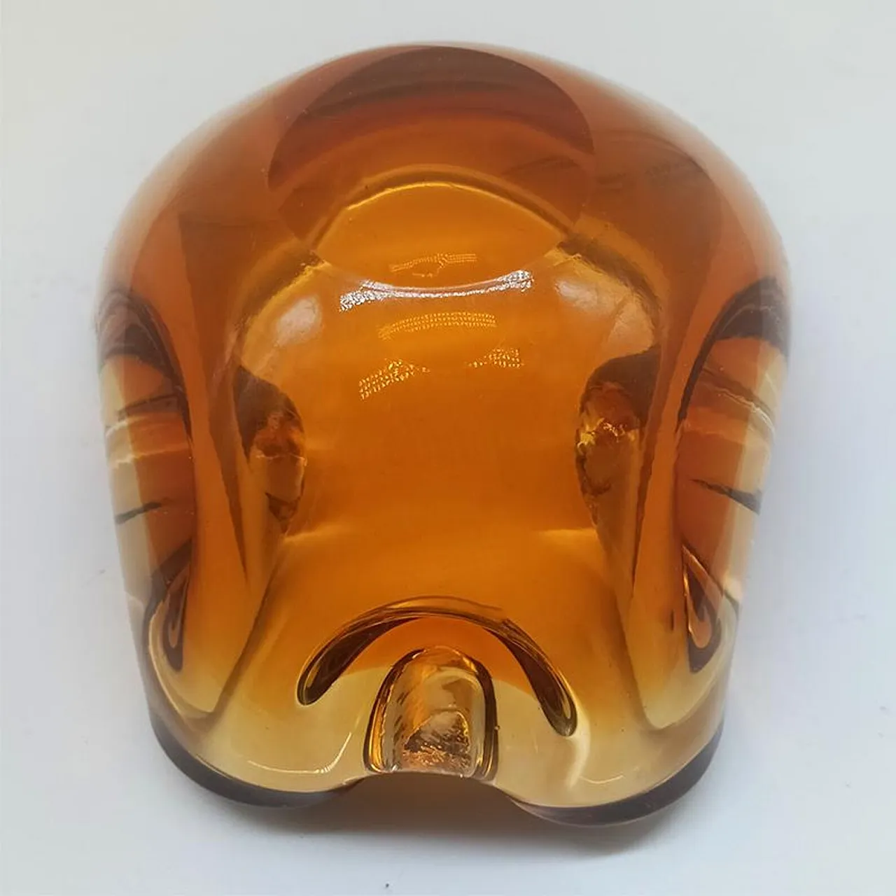 Posacenere in vetro di Murano di Flavio Poli per Seguso, anni '60 5