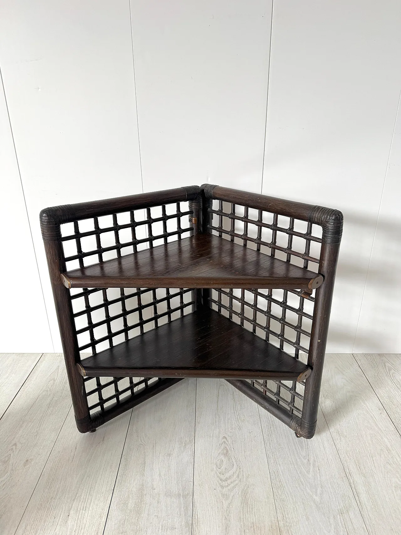 Pair of Basilian bedside tables by Afra & Tobia Scarpa for B&Bs, 1970s 10