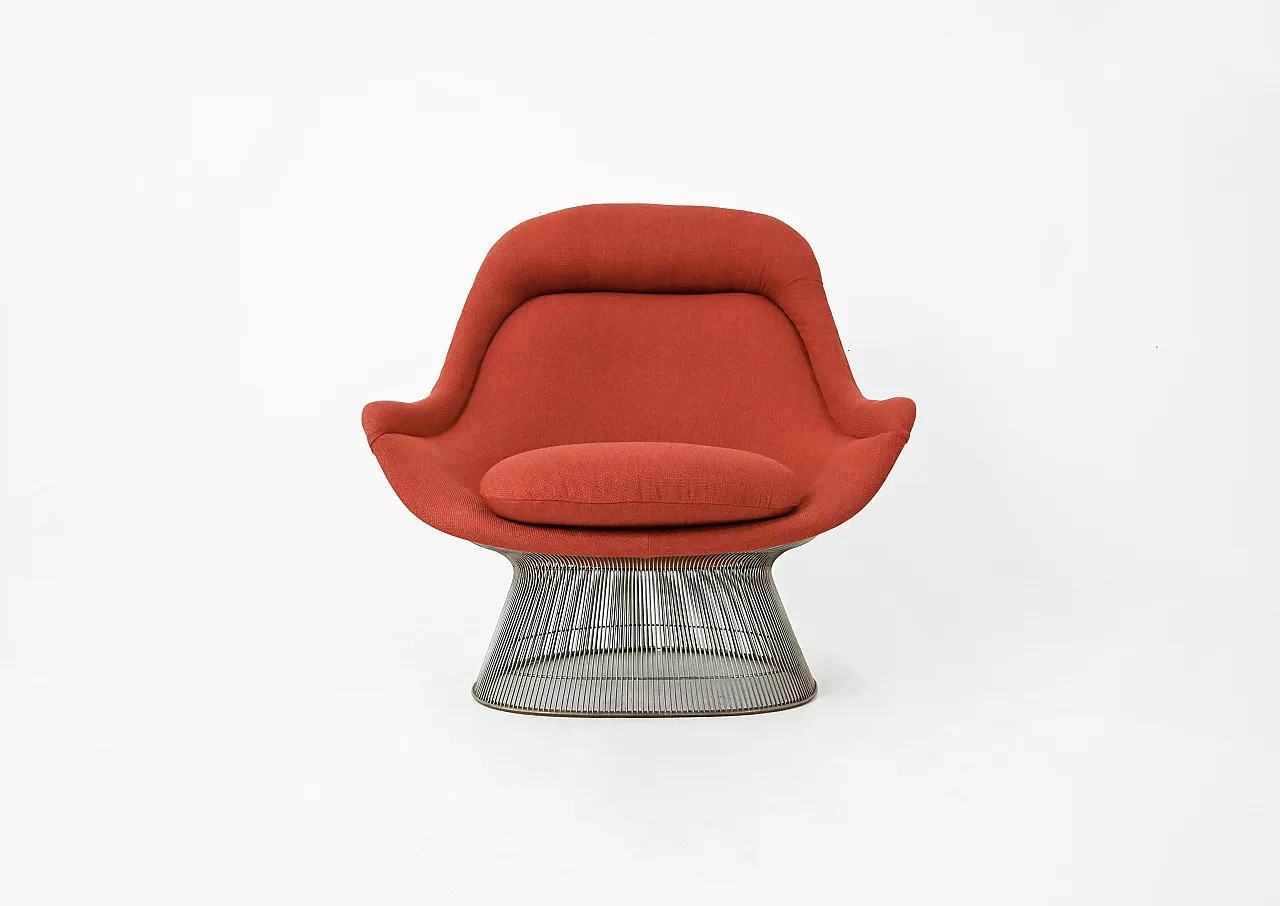 Lounge chair & Ottoman by Warren Platner for Knoll International, 1960 4