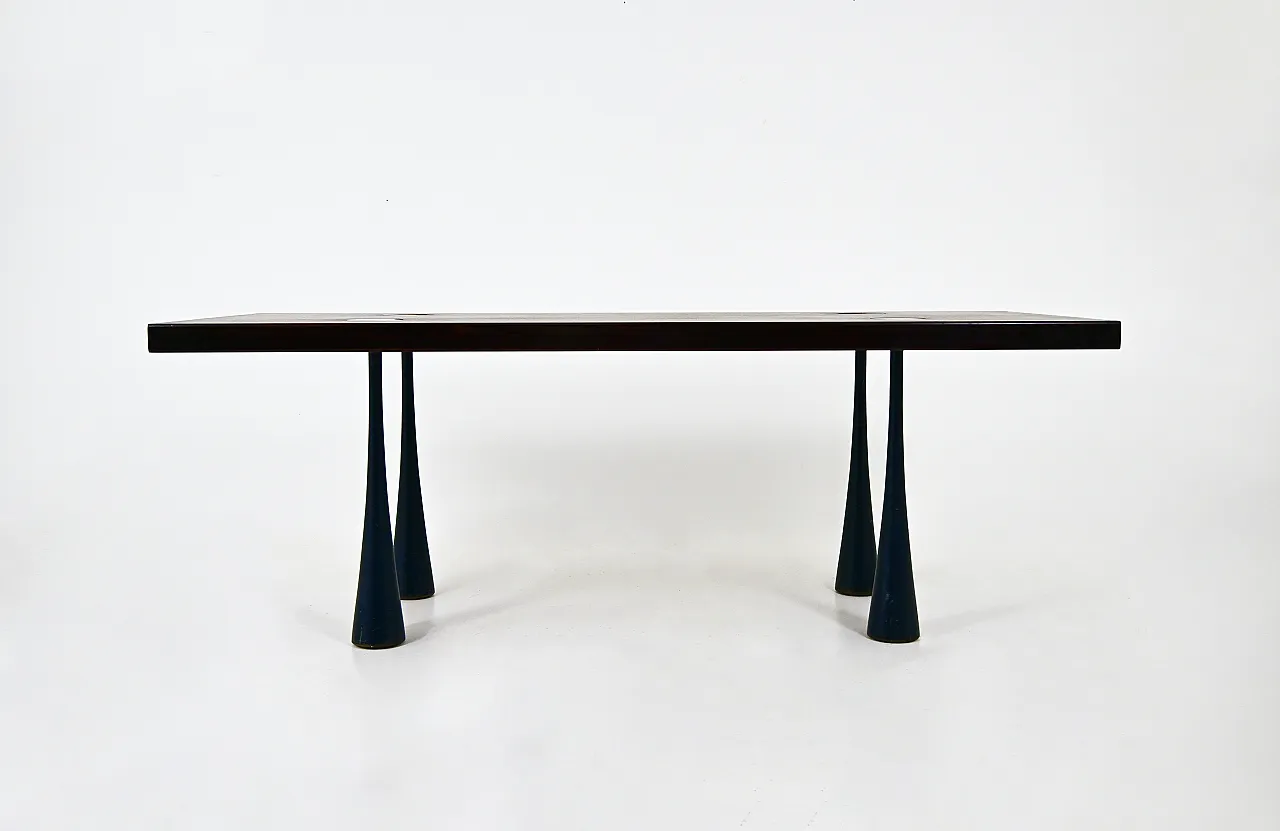 Dining table by Angelo Mangiarotti for La Sorgente Dei Mobili, 1970s 3