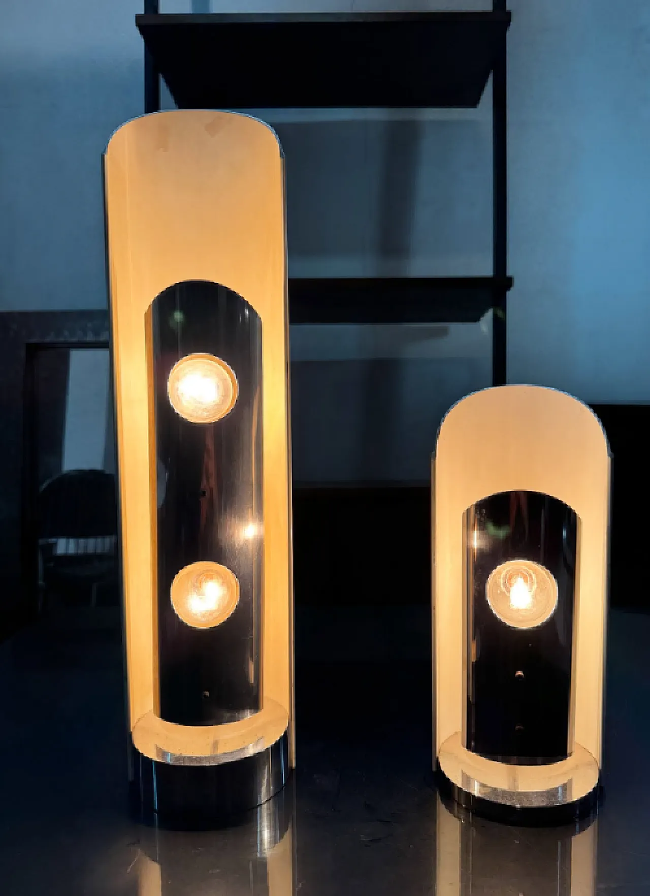 Pair of table lamps by Tronconi, 20th century 1