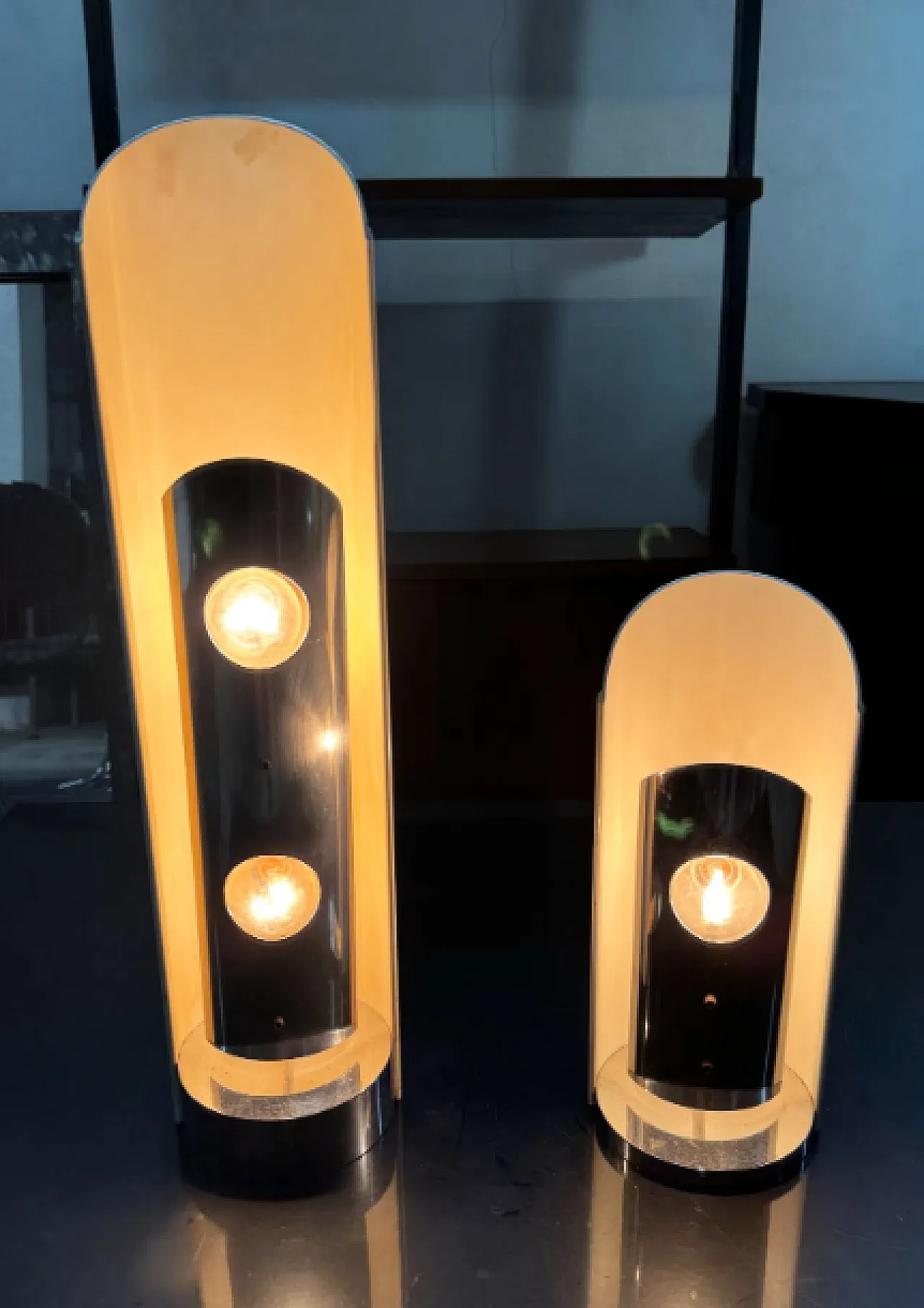 Pair of table lamps by Tronconi, 20th century 3