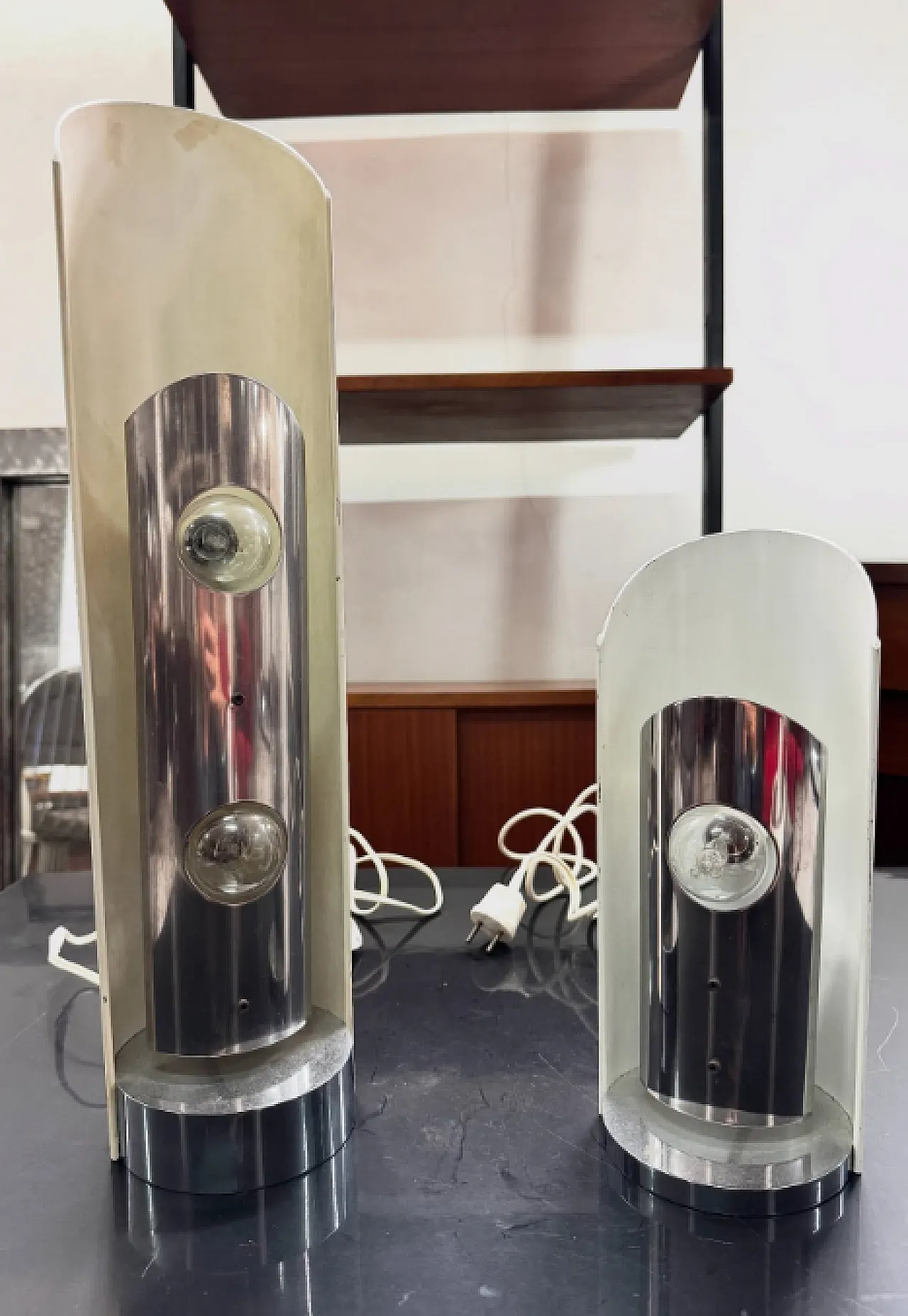 Pair of table lamps by Tronconi, 20th century 4