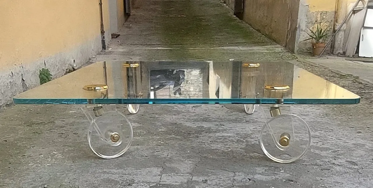 Crystal coffee table, late 20th century 1