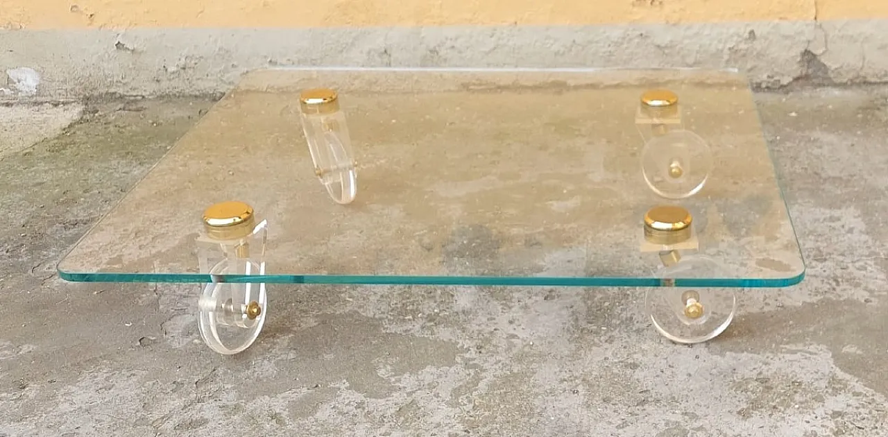 Crystal coffee table, late 20th century 2