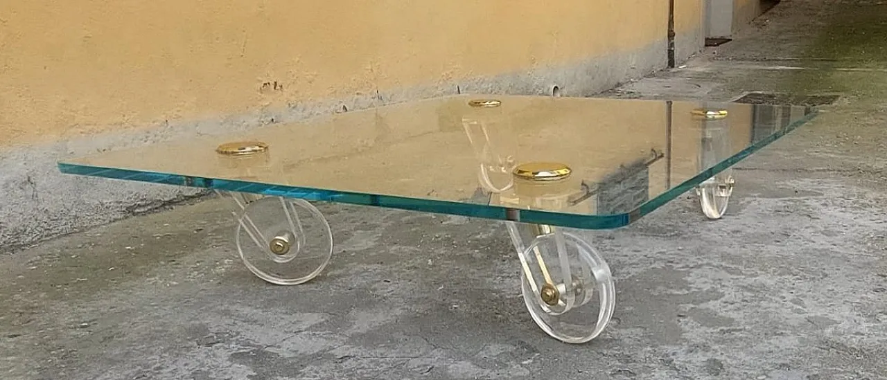Crystal coffee table, late 20th century 5