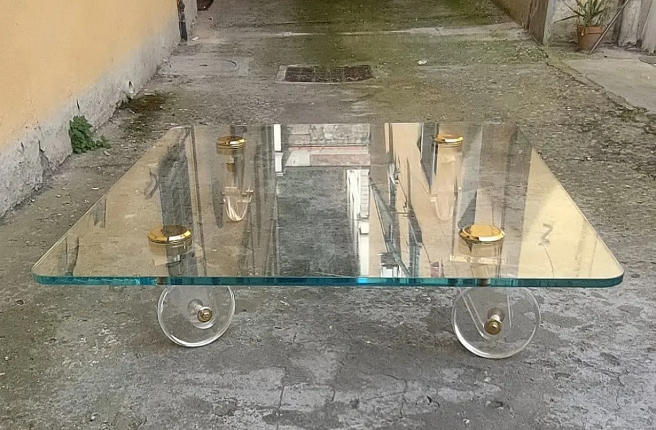 Crystal coffee table, late 20th century 6