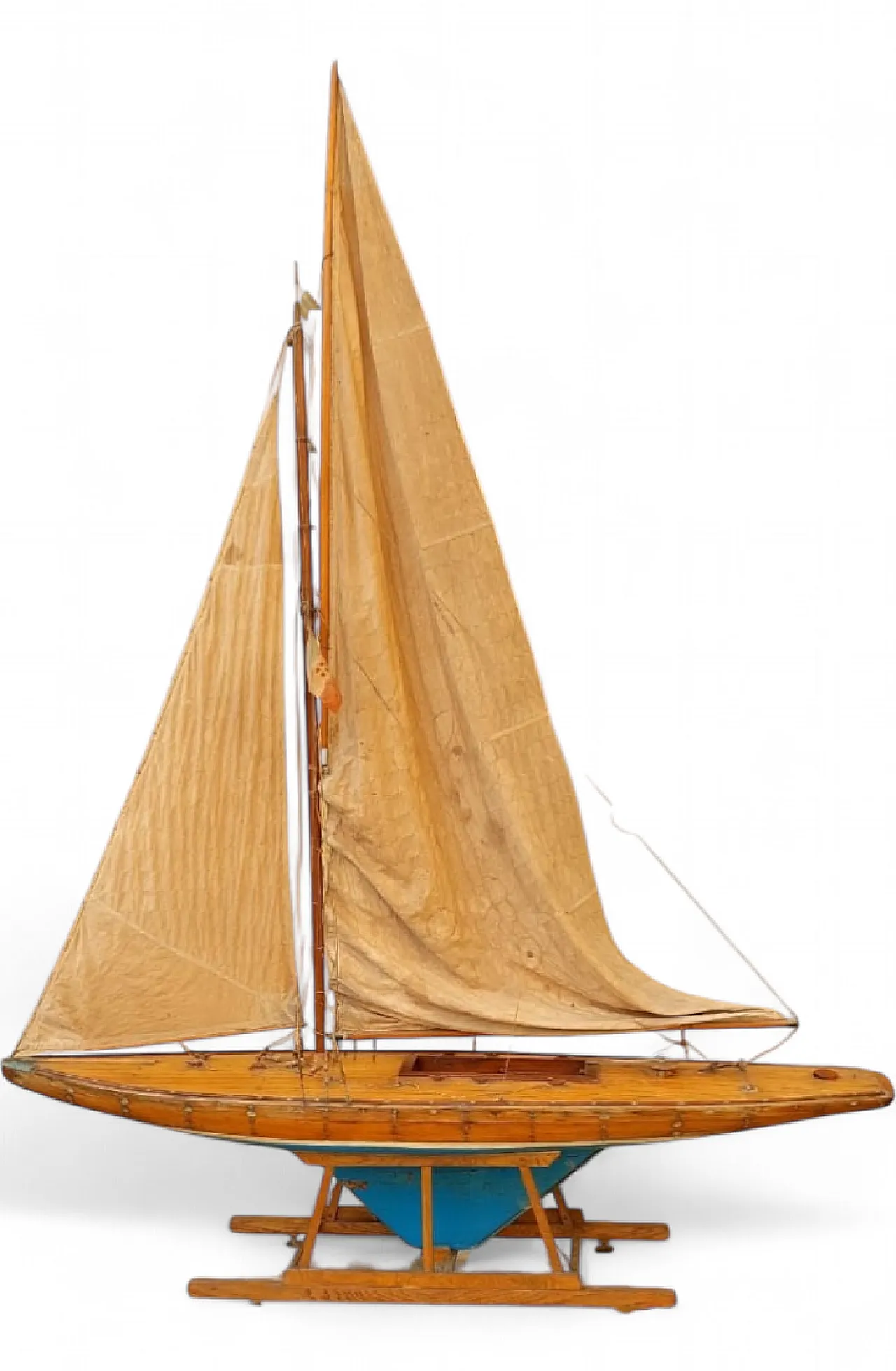 Modello in legno di veliero italiano, primo '900 9