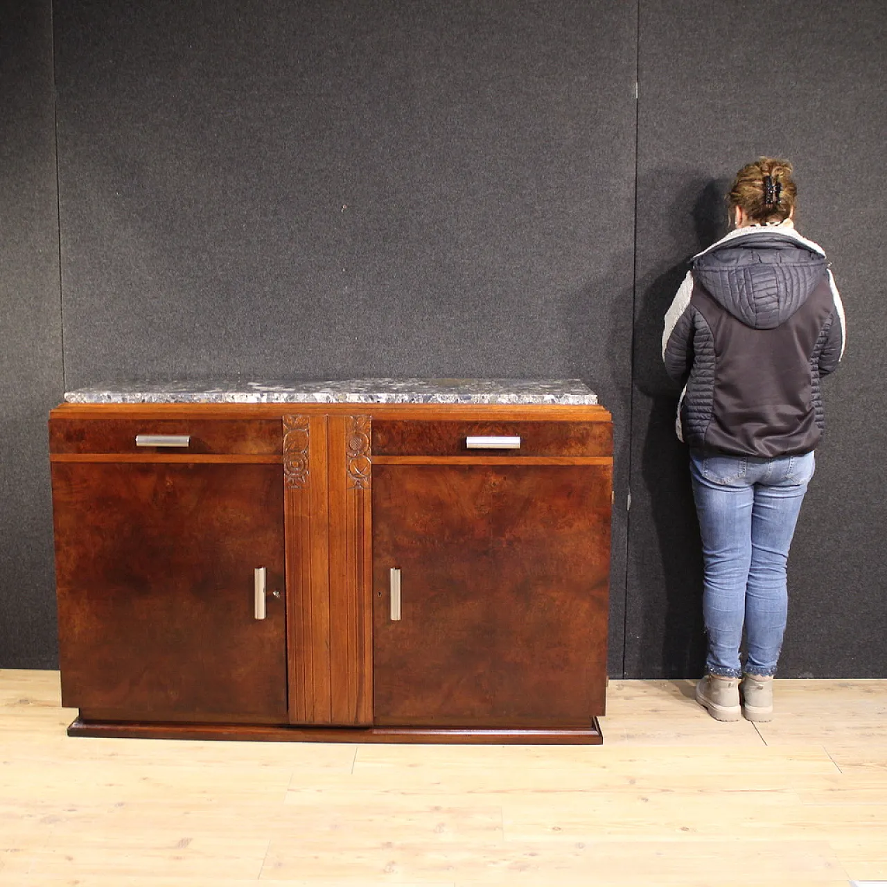 French Art Deco sideboard, 1930s 2