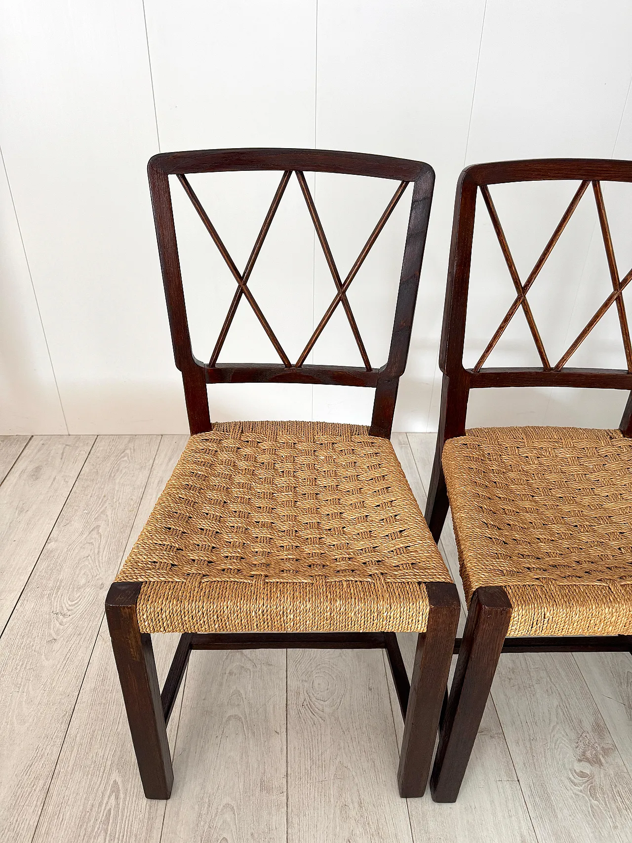 6 Chairs in the style of Paolo Buffa, 1950s 8