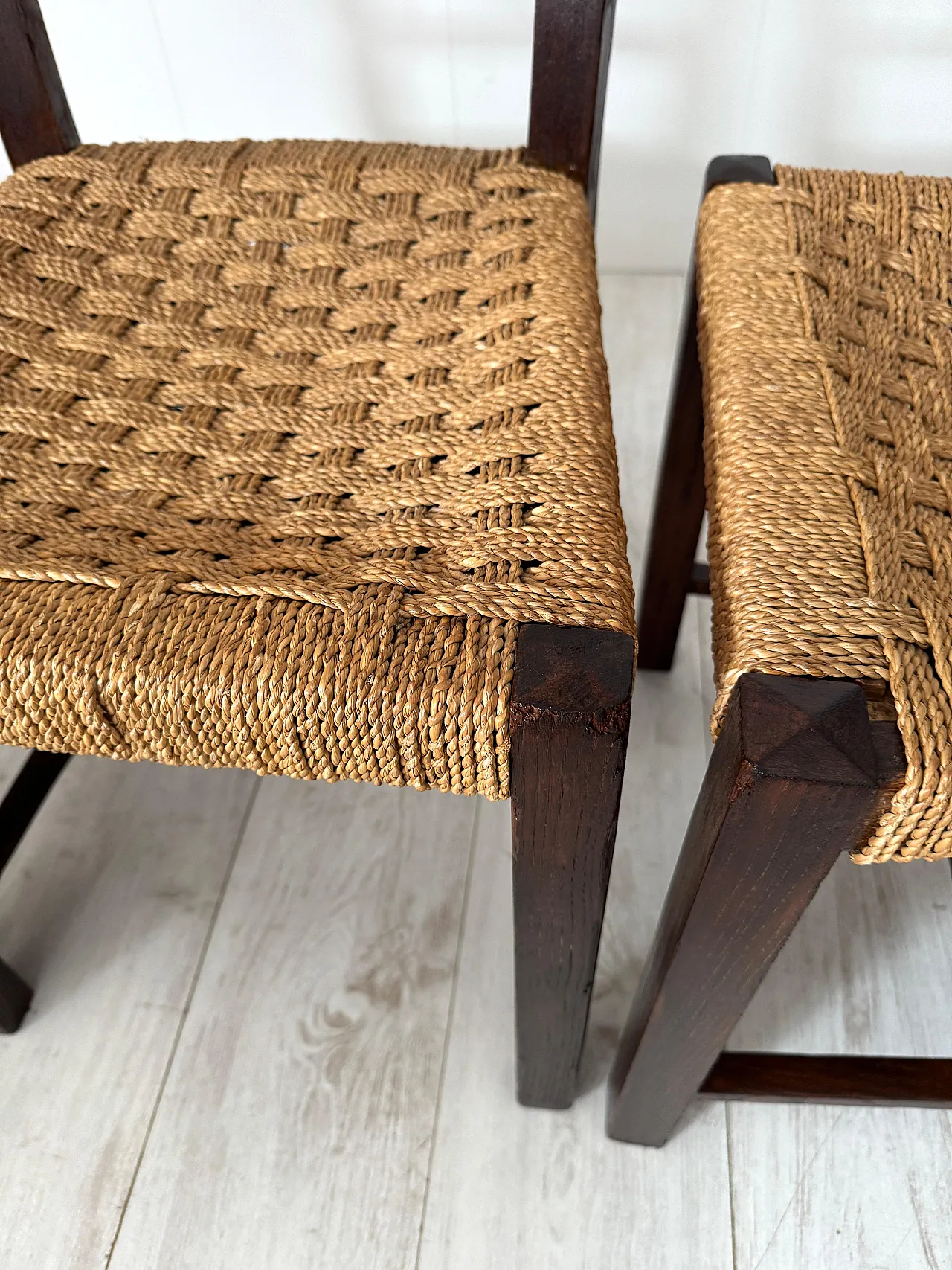 6 Chairs in the style of Paolo Buffa, 1950s 14