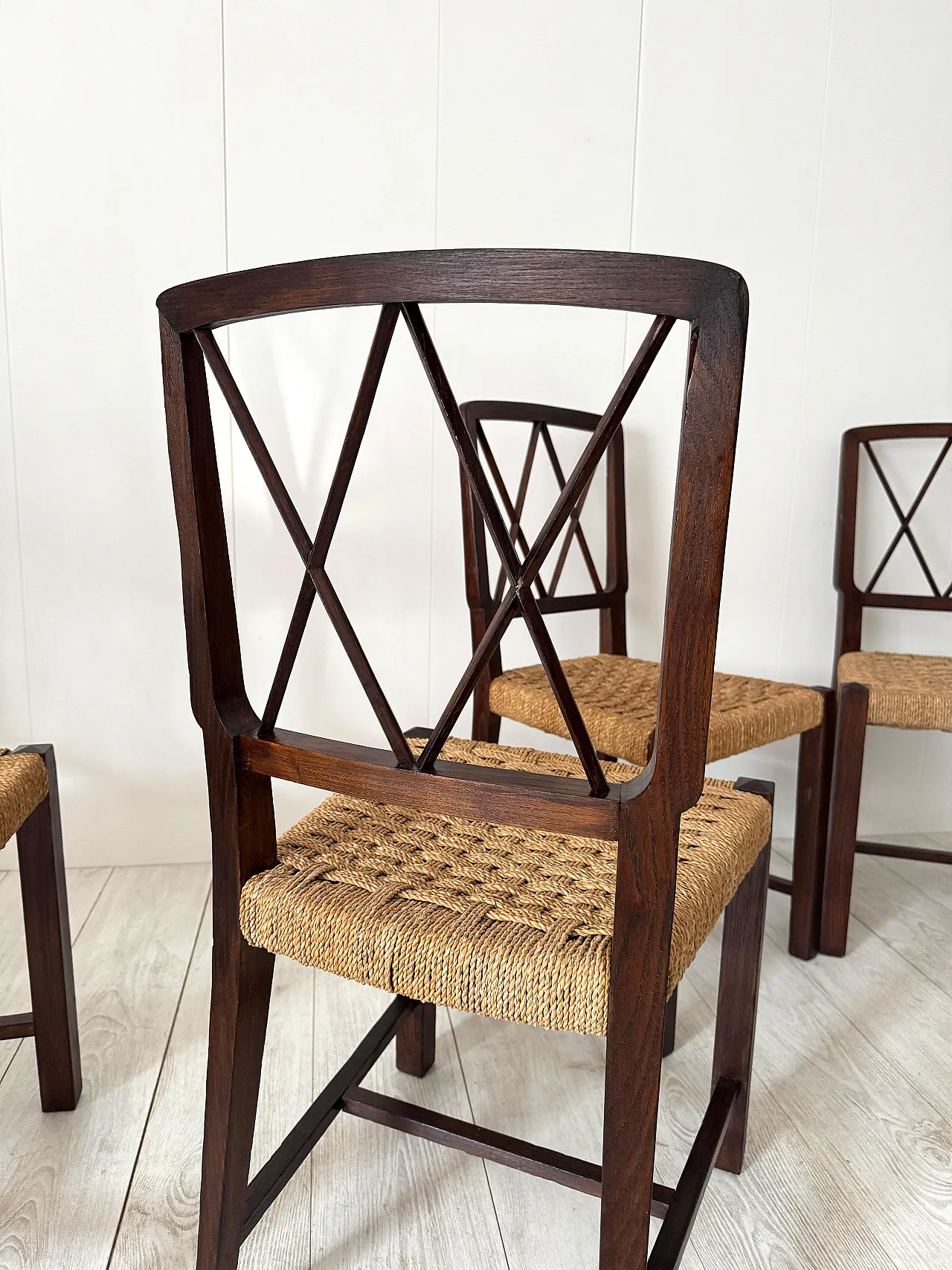 6 Chairs in the style of Paolo Buffa, 1950s 18