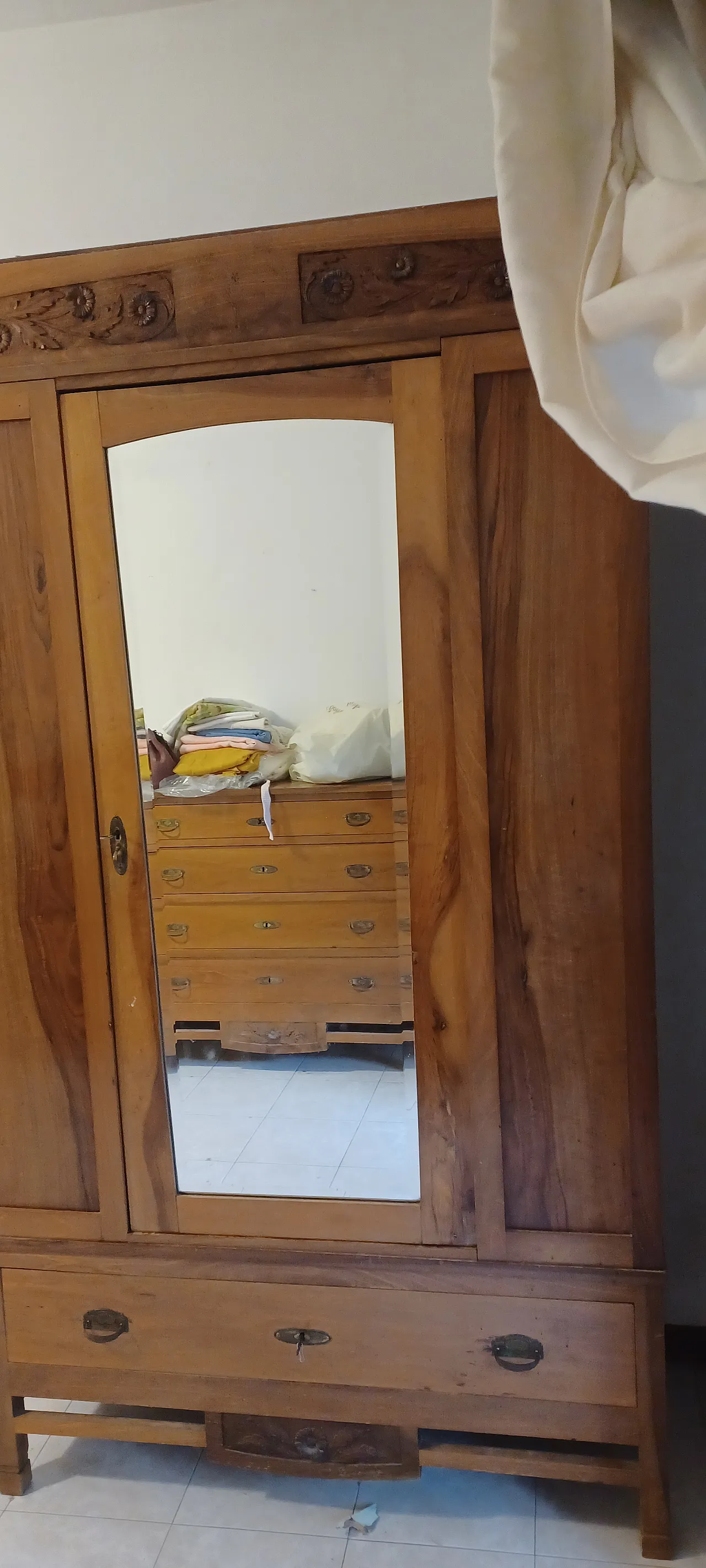 Armadio, comò, comodini , secretaire, anni '30 7