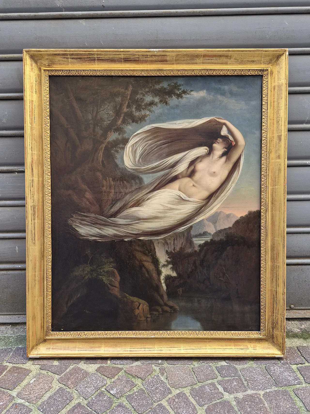 Eco e Narciso - Dipinto a olio su tela di Guy Head, Regno Unito 2