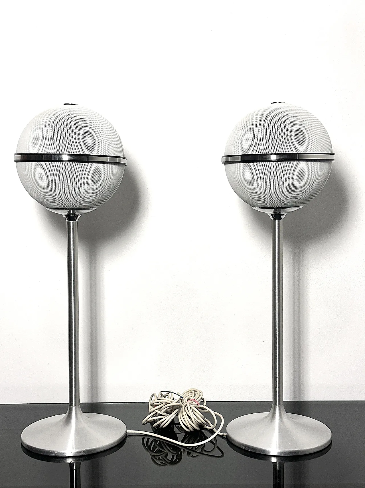 Coppia Diffusori Grundig Audiorama 4000 Whitea, anni '70 1