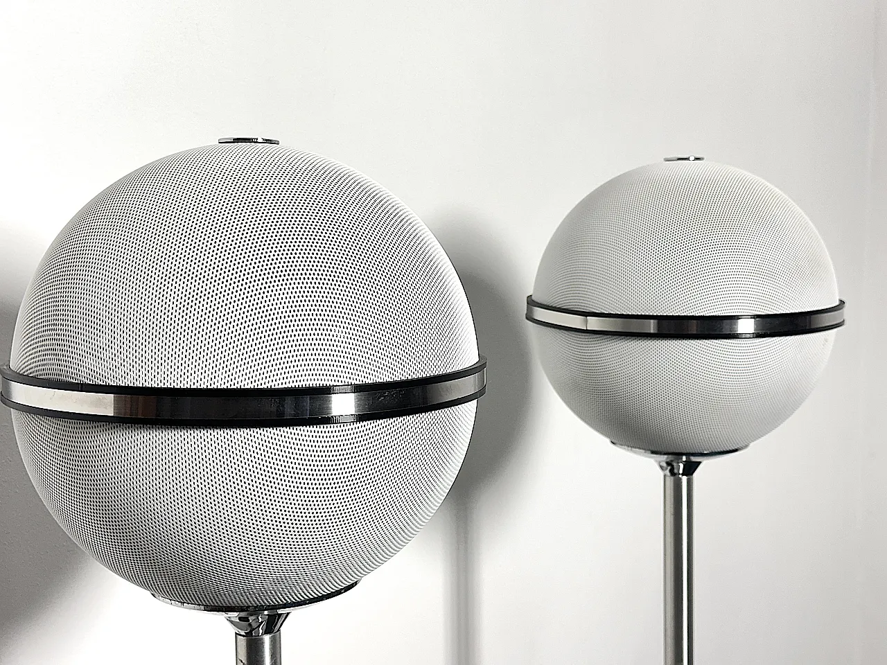 Coppia Diffusori Grundig Audiorama 4000 Whitea, anni '70 13