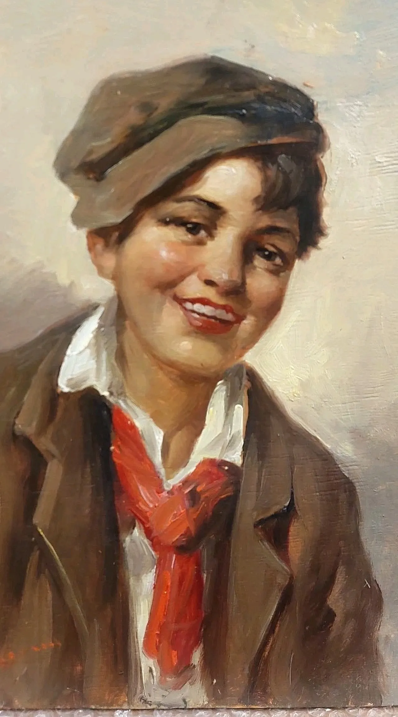 Athos Renzi Brioschi, oil on panel, 20th century 2