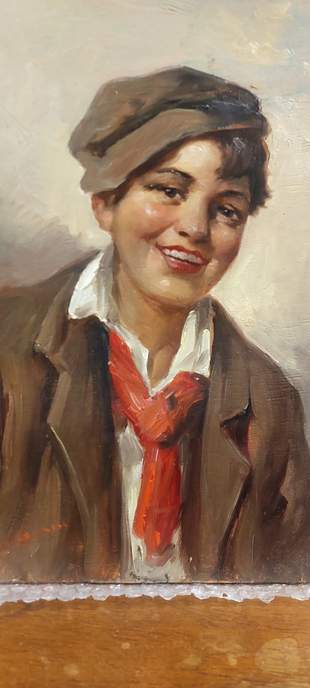 Athos Renzi Brioschi, oil on panel, 20th century 4