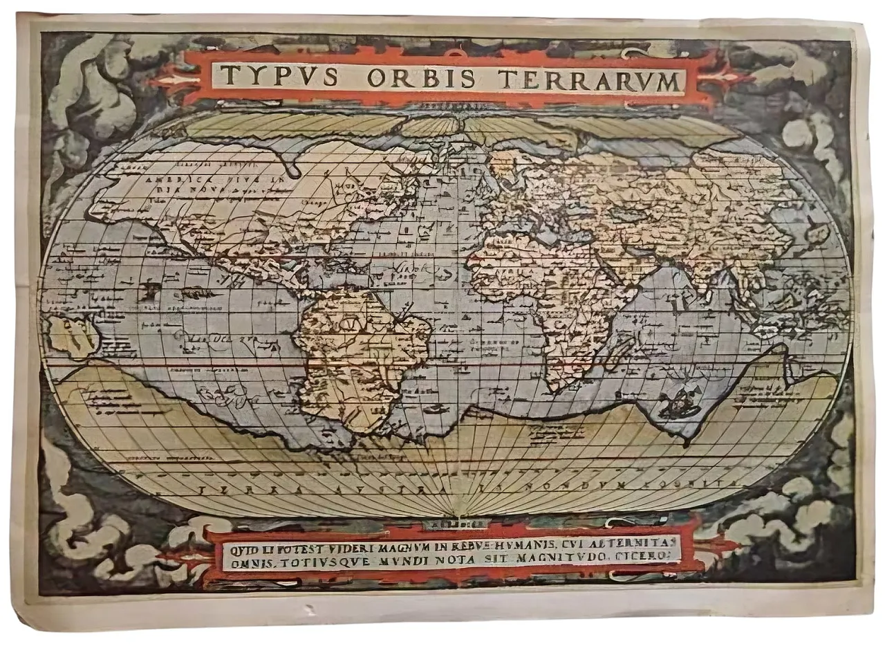 Nova Totius Terrarum Orbis Tabula - Justus Danckerts, 17th Century 1