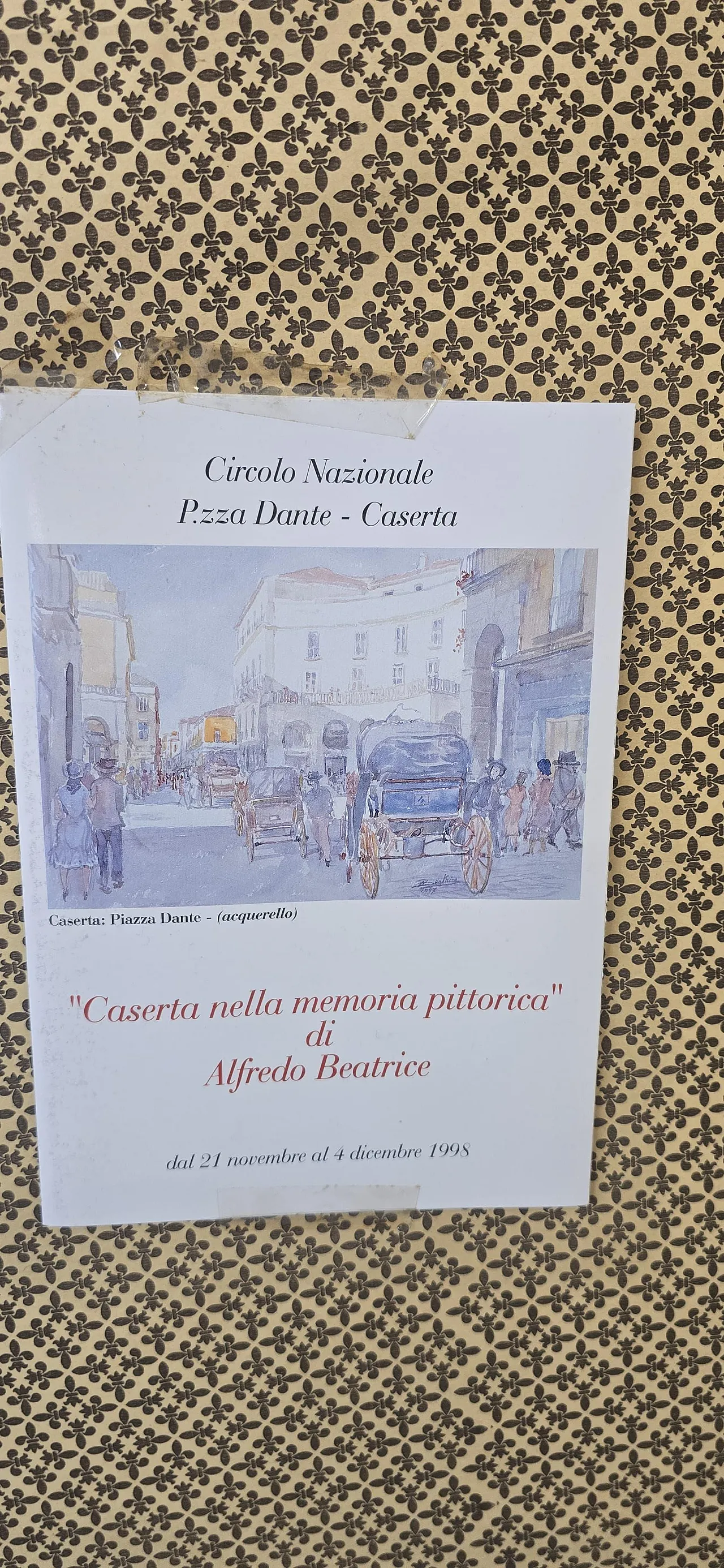 Historical View of Caserta/Naples by Alfredo Beatrice, 1990s 10