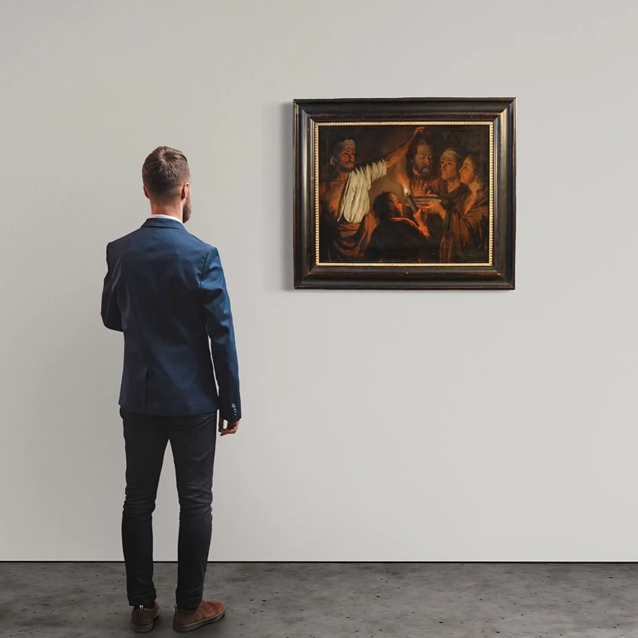 After M. Somer, Salome with the head of Saint John, oil, 19th century 3