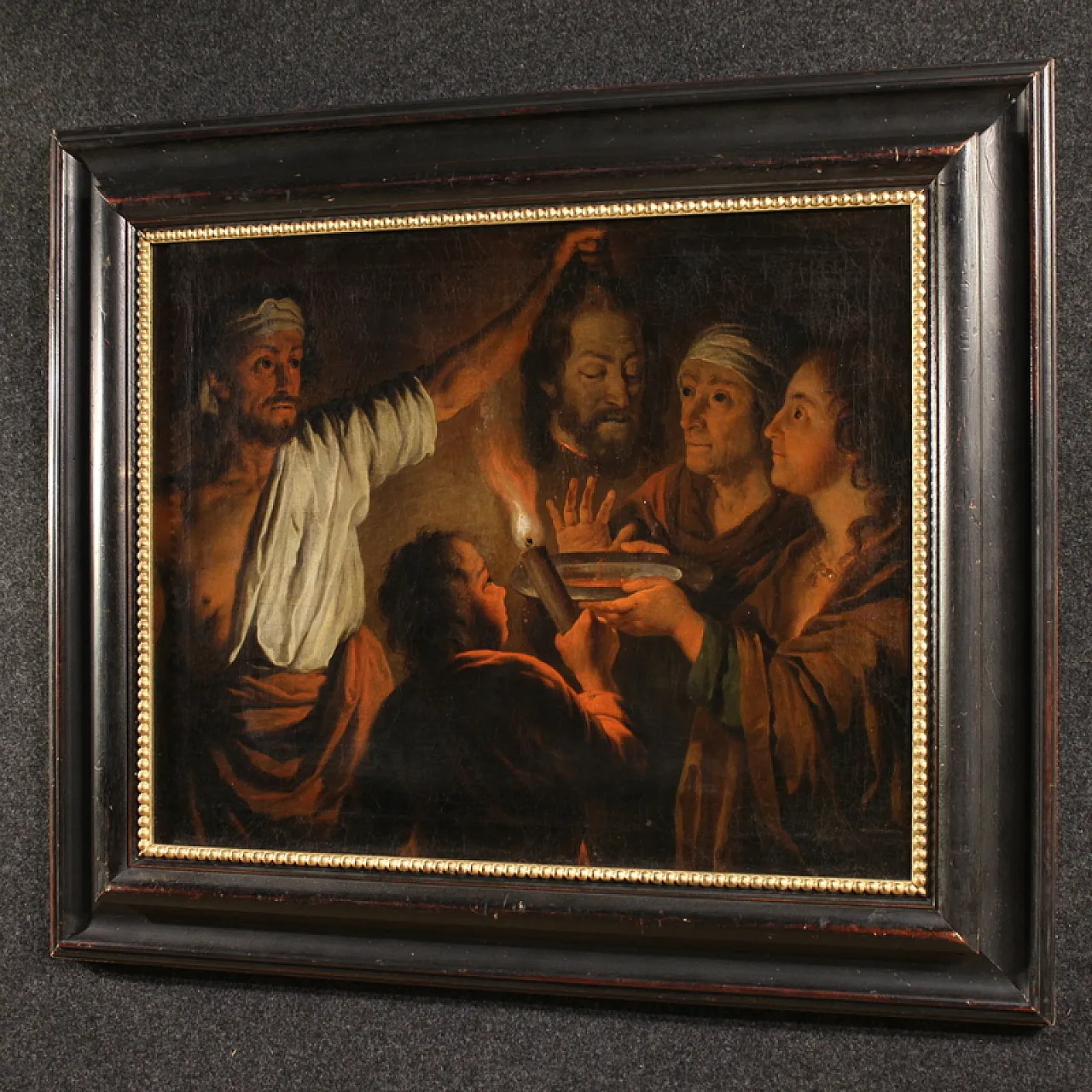 After M. Somer, Salome with the head of Saint John, oil, 19th century 14