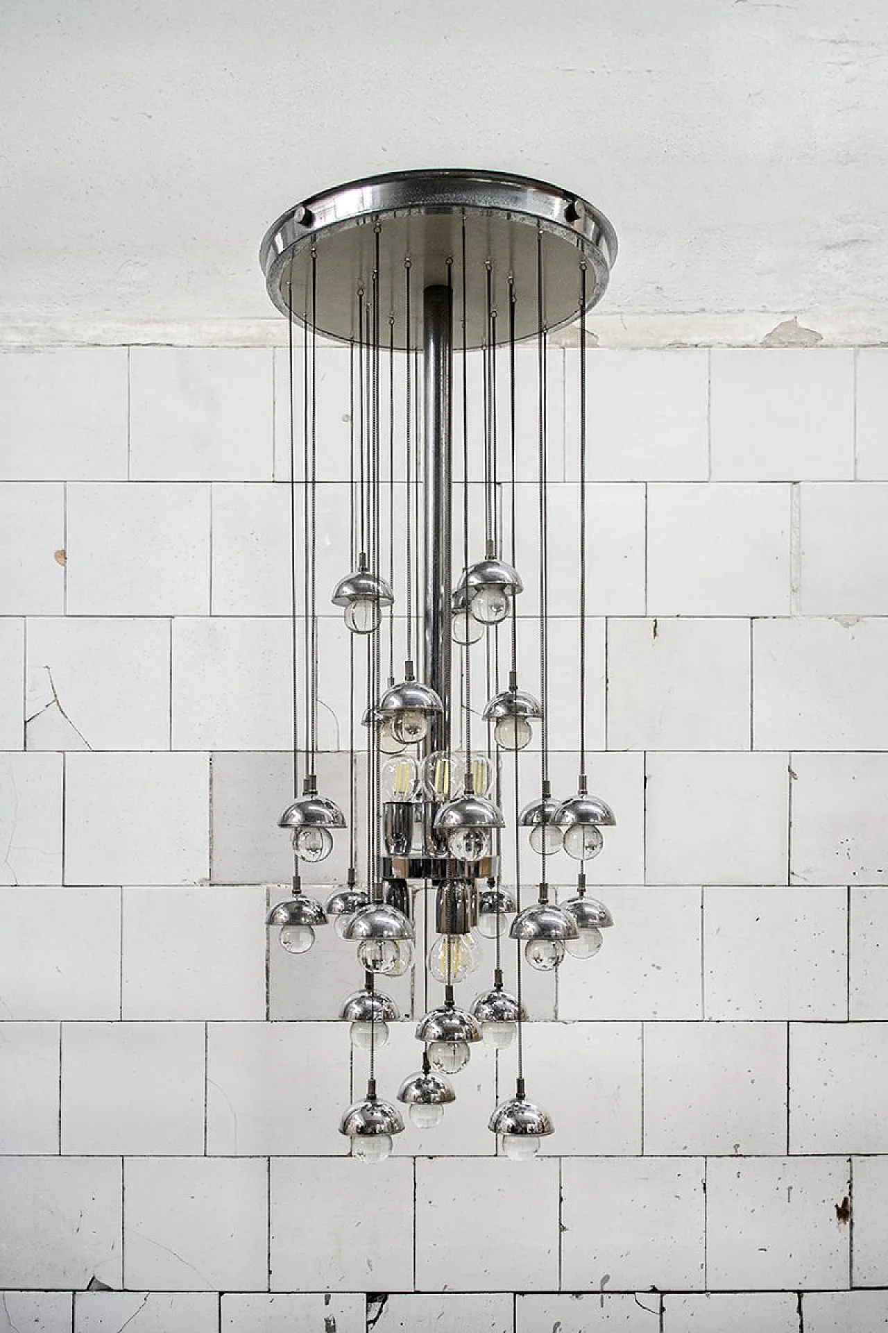 Space Age ceiling lamp, 1960s 1