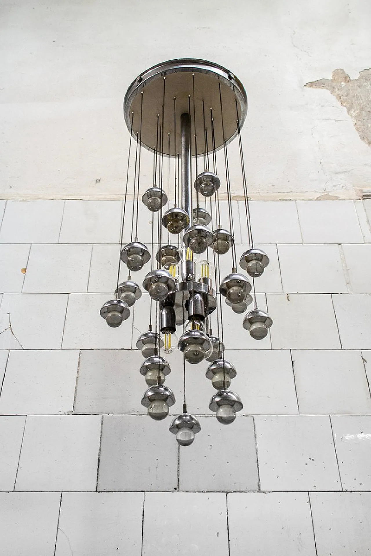 Space Age ceiling lamp, 1960s 2