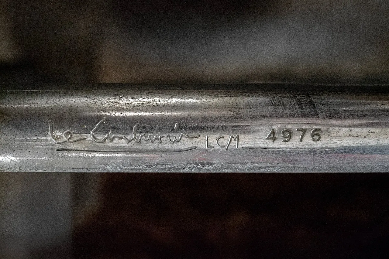 Pair of LC1 armchairs by Le Corbusier for Cassina, 1960s 5