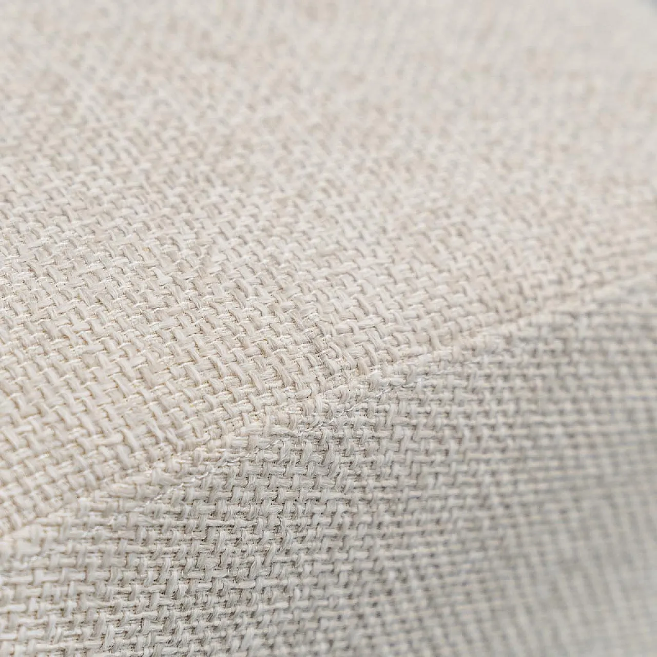 Pair of armchairs in light fabric, 1970s 10