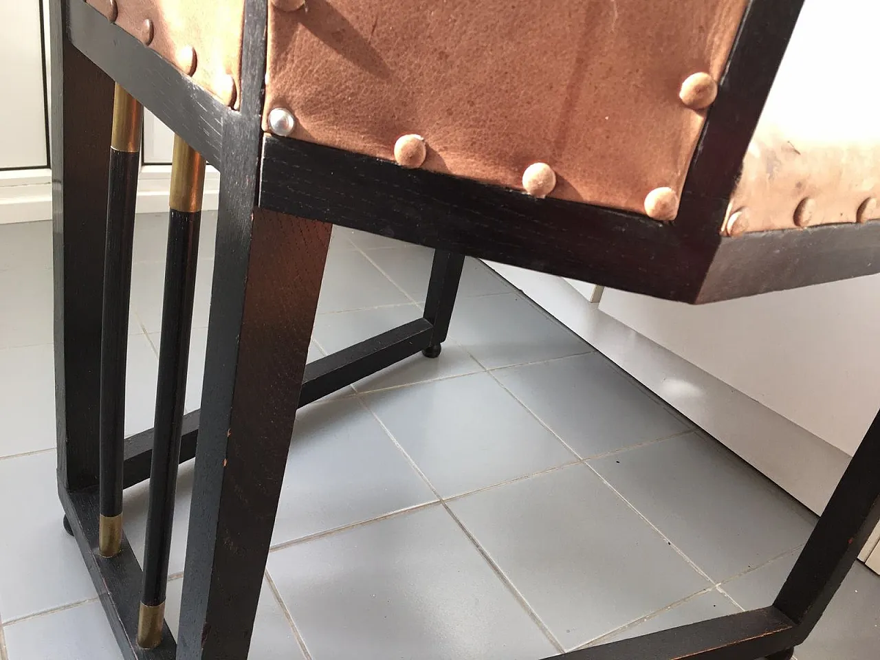 Armchair attr. to Josef Hoffmann for Wiener Werkstätte, 20th century 2