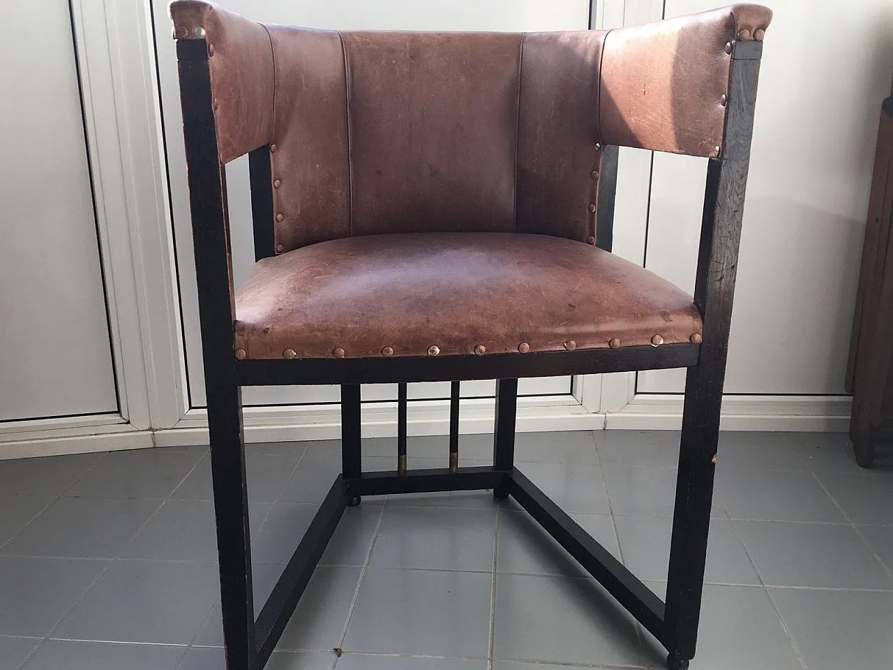 Armchair attr. to Josef Hoffmann for Wiener Werkstätte, 20th century 9