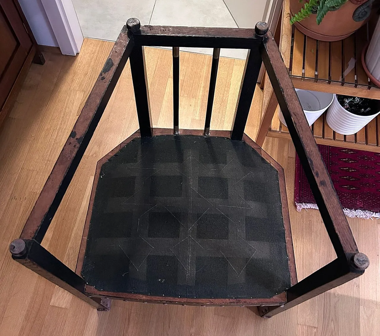 Armchair attr. to Josef Hoffmann for Wiener Werkstätte, 20th century 11