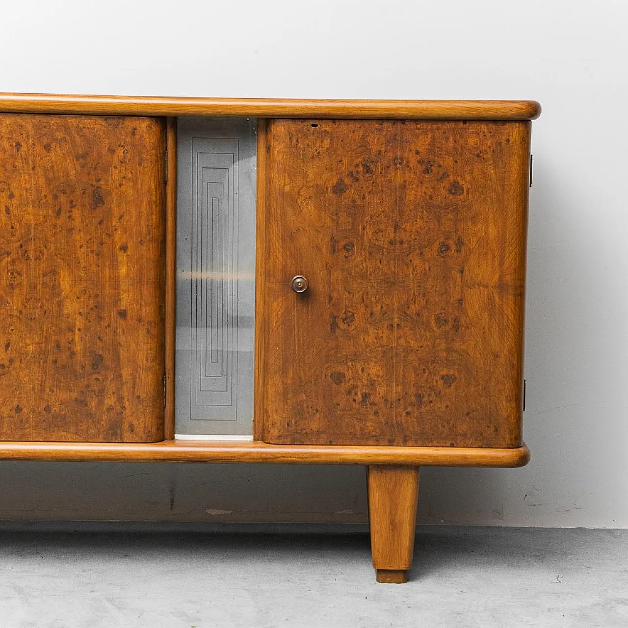 Wooden sideboard cabinet, 1940s 2