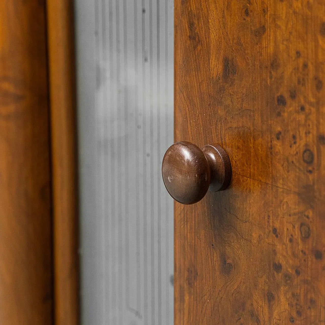 Wooden sideboard cabinet, 1940s 4