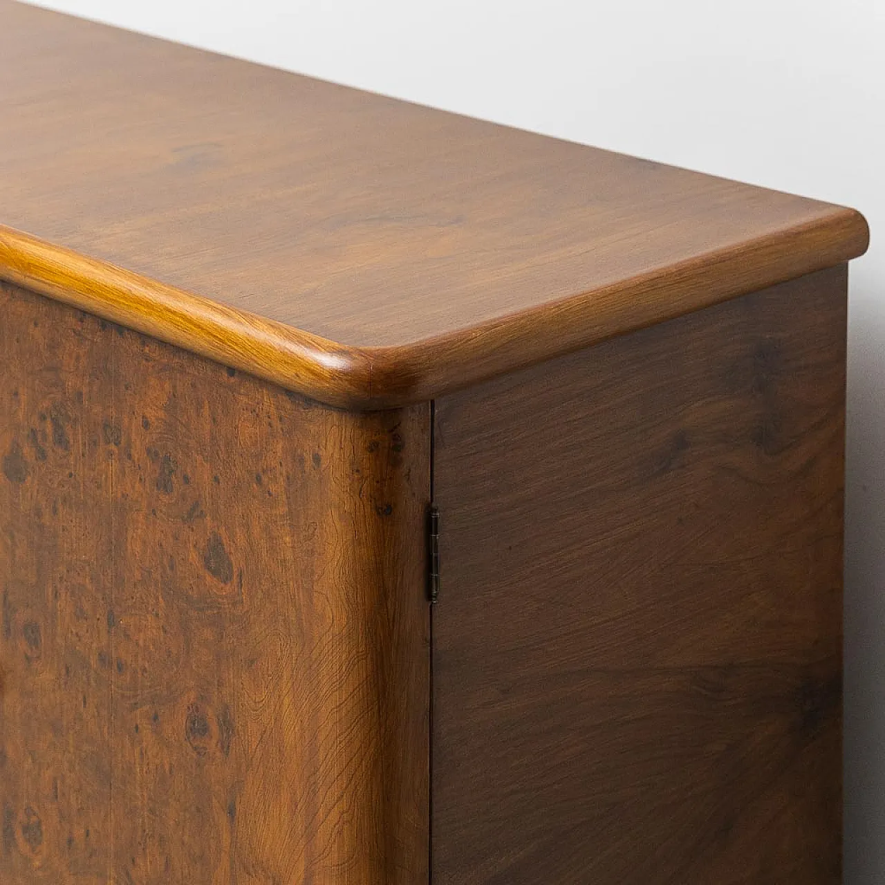 Wooden sideboard cabinet, 1940s 6