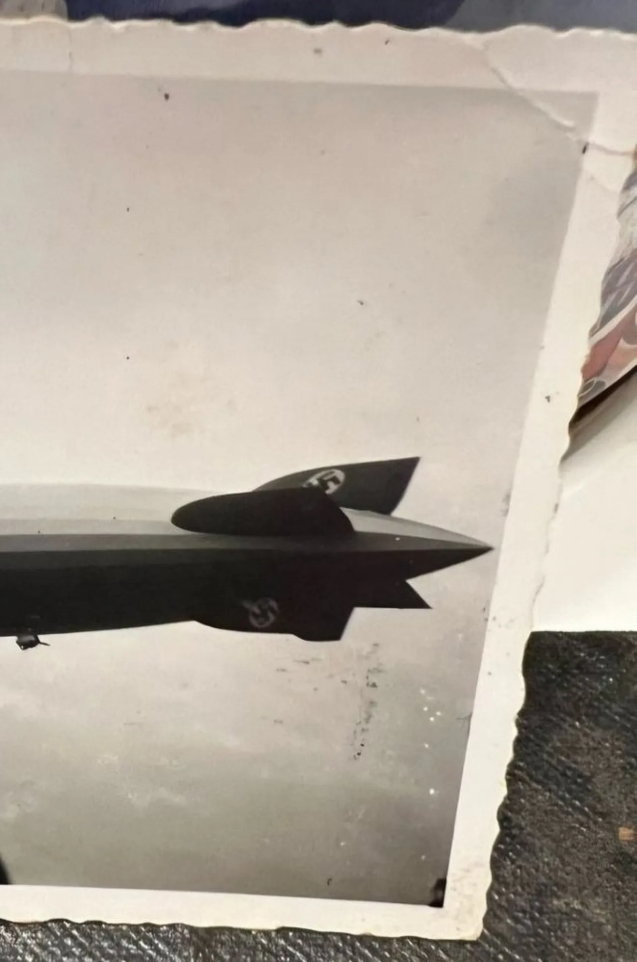 Photograph German experimental aircraft concept, Peenemünde, 1937 3