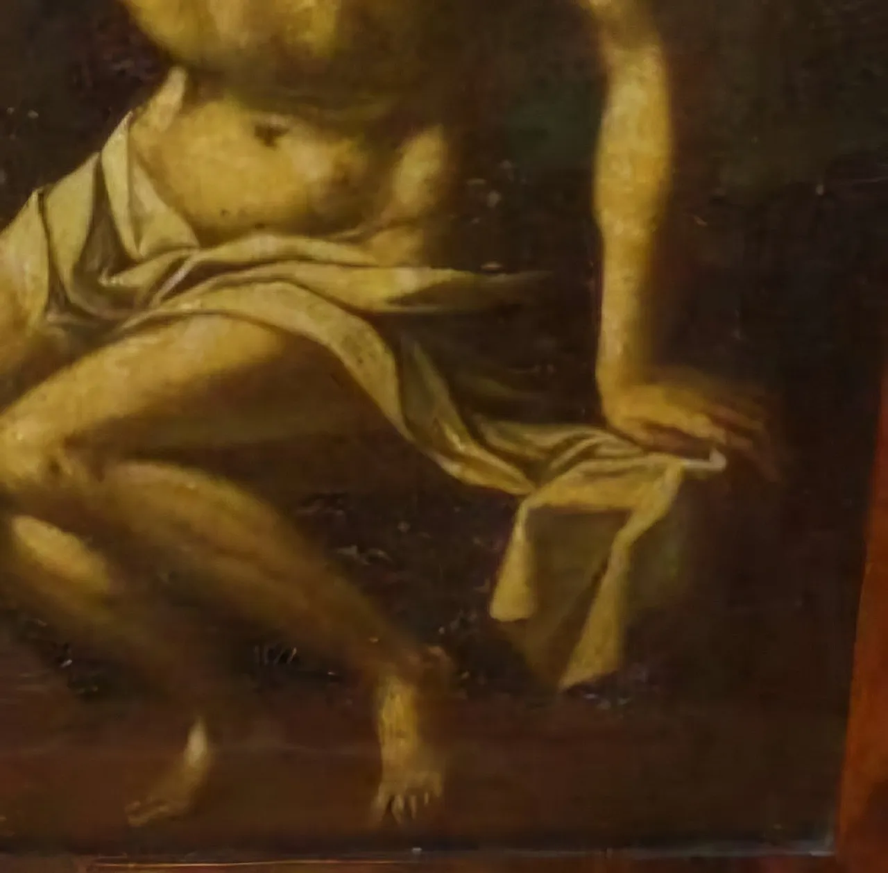 Olio su tela Barocco di Scuola Napoletana, '700 4