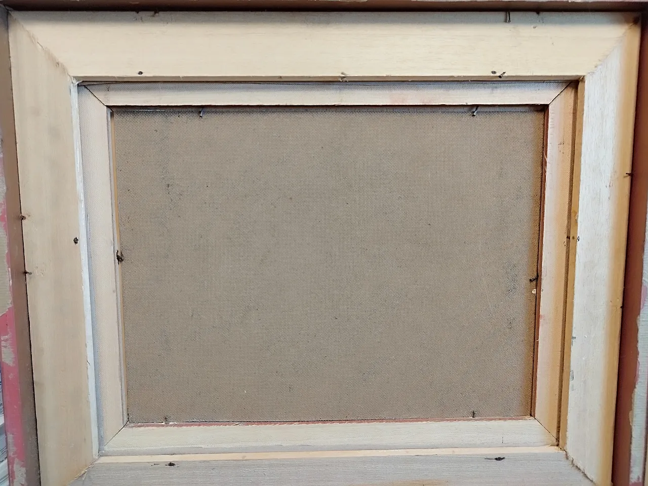 Quadro olio su tela di Mino Argento, metà '900 3