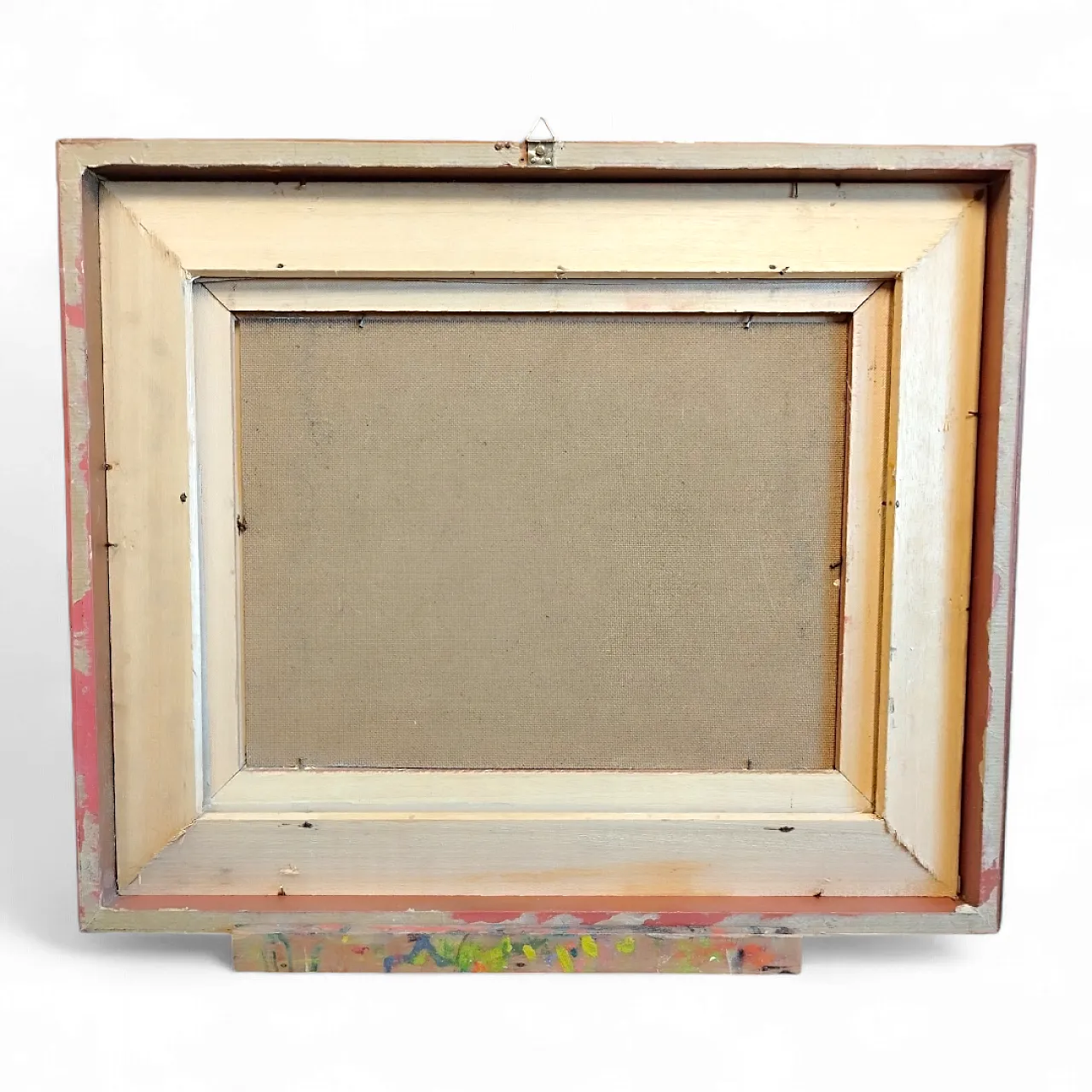 Quadro olio su tela di Mino Argento, metà '900 4