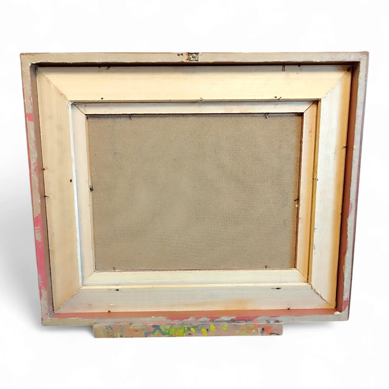 Quadro olio su tela di Mino Argento, metà '900 5