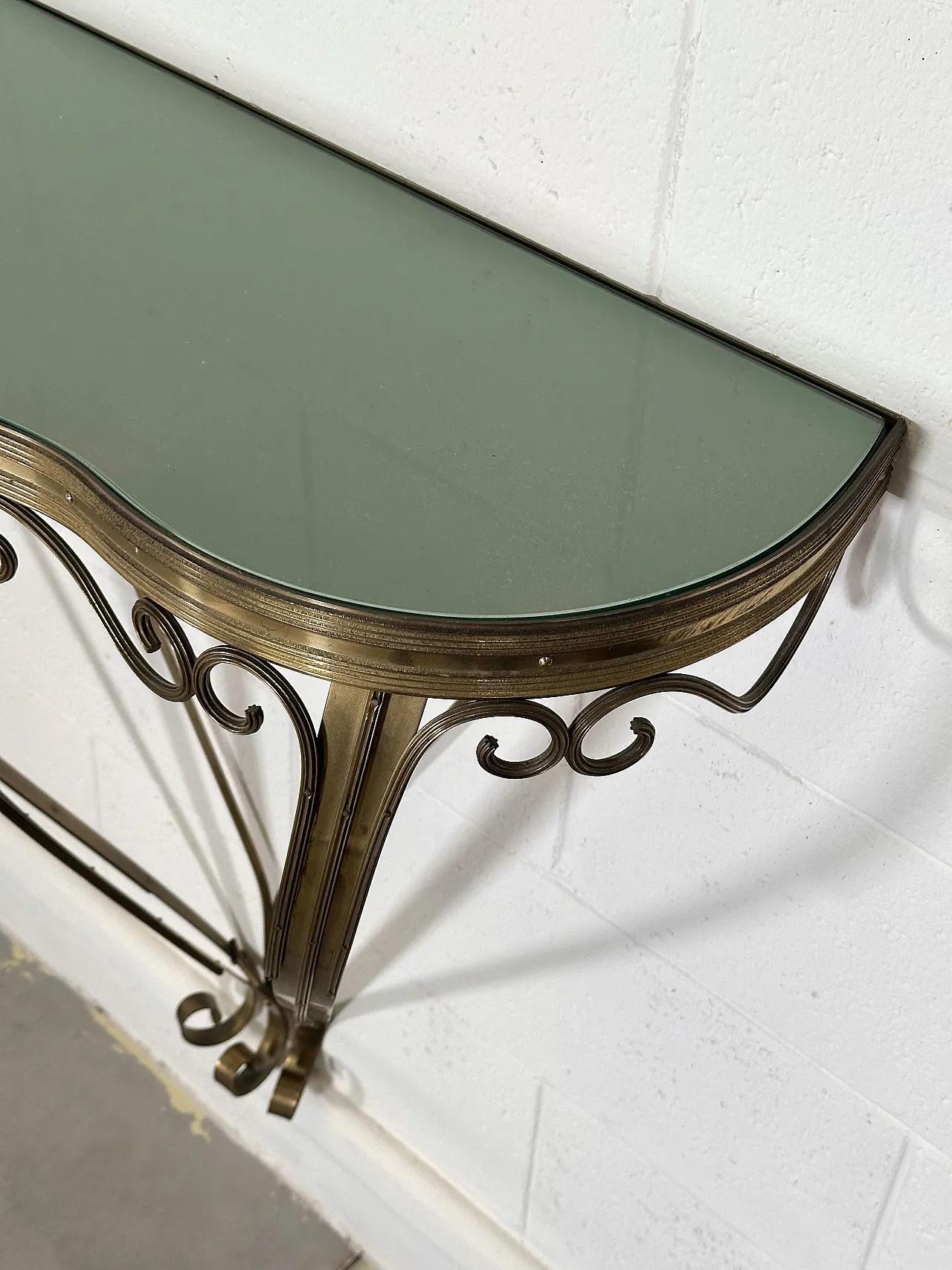1960s brass console 5