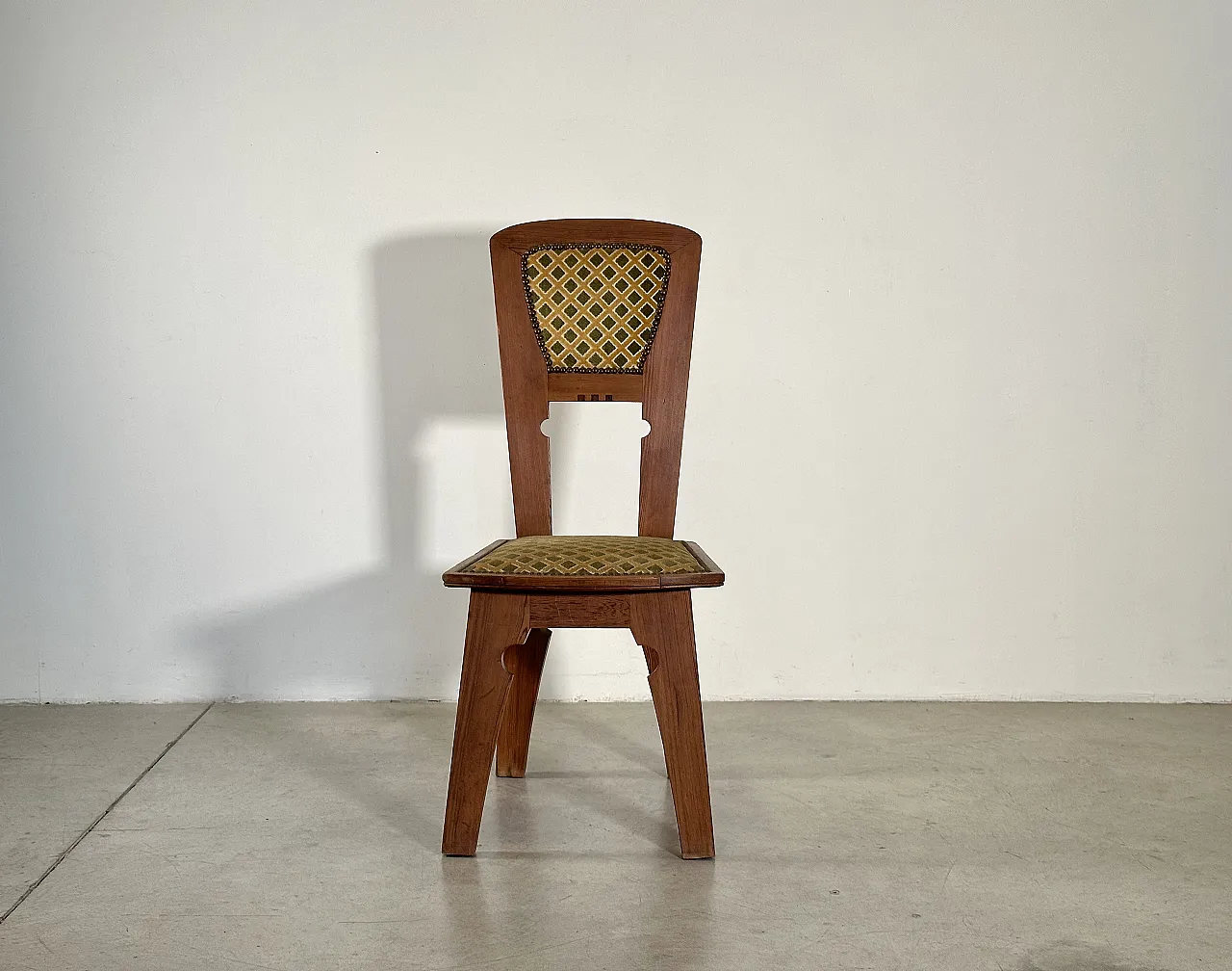Pair of larch wood chairs, 1930s 16